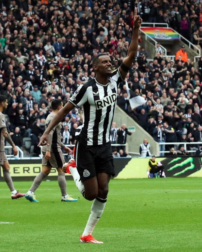 Isak Newcastle striker