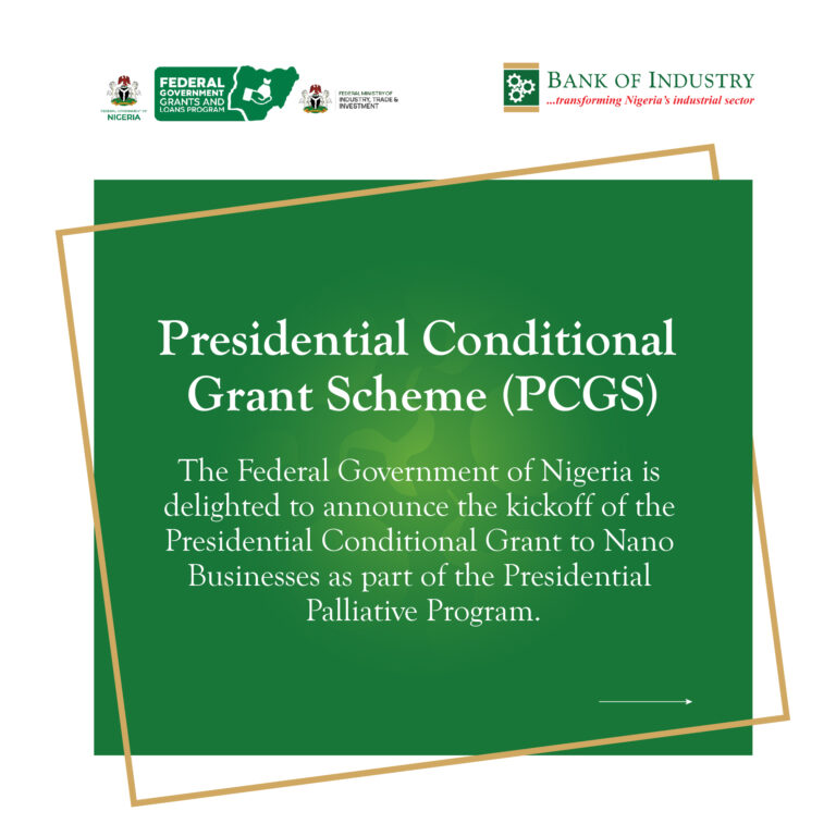 presidential conditional grant scheme