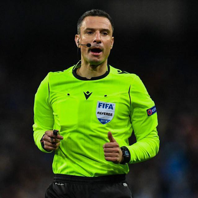 Slavko Vinčić, has been selected to officiate UEFA champions league final